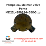 Pompe eau de mer pour Volvo Penta MD22L