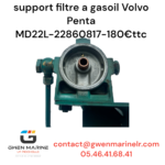Support filtre a gasoil pour Volvo Penta MD22L