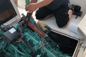 repose moteur kad44p dans targa à st gilles